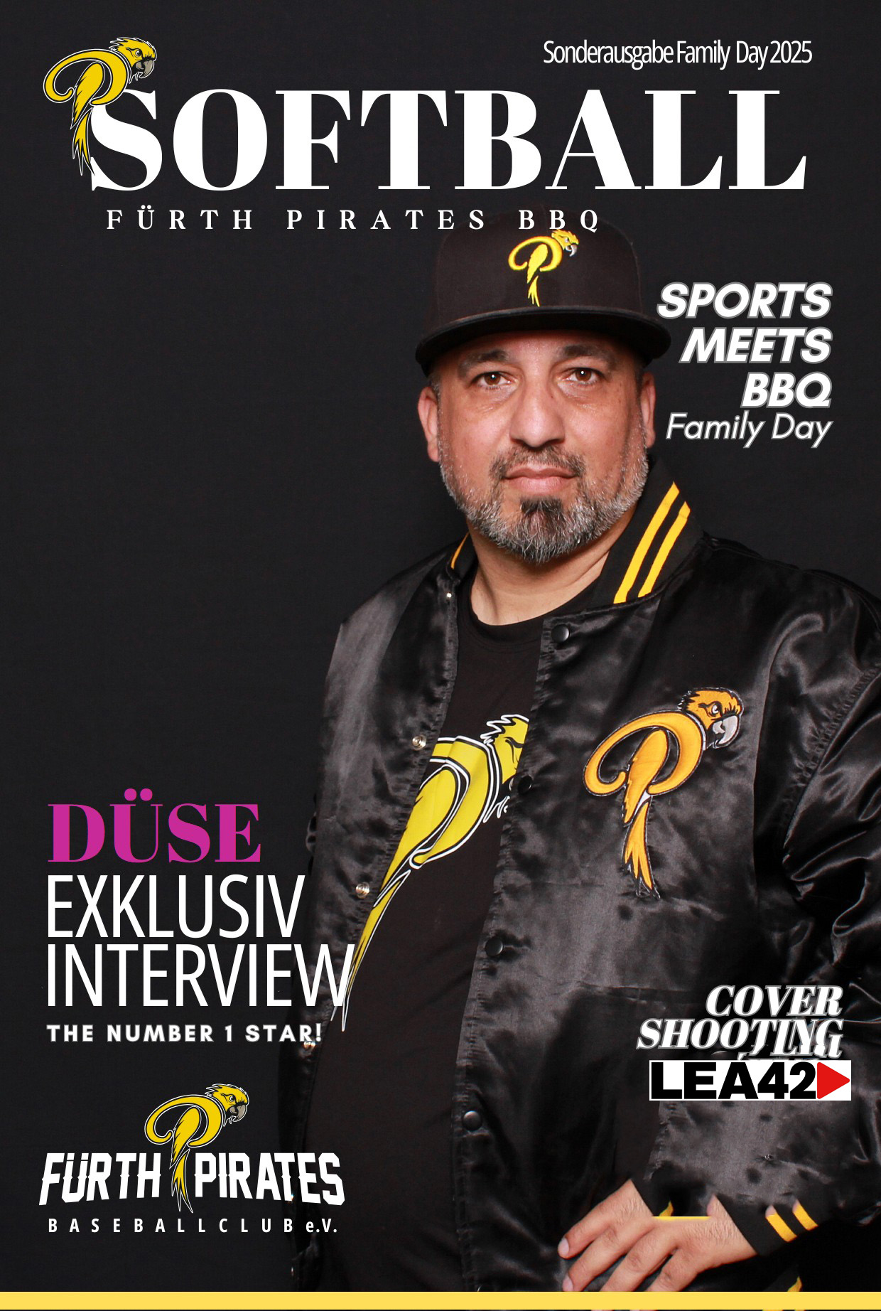Fürth Pirates Düse Cover Shooting